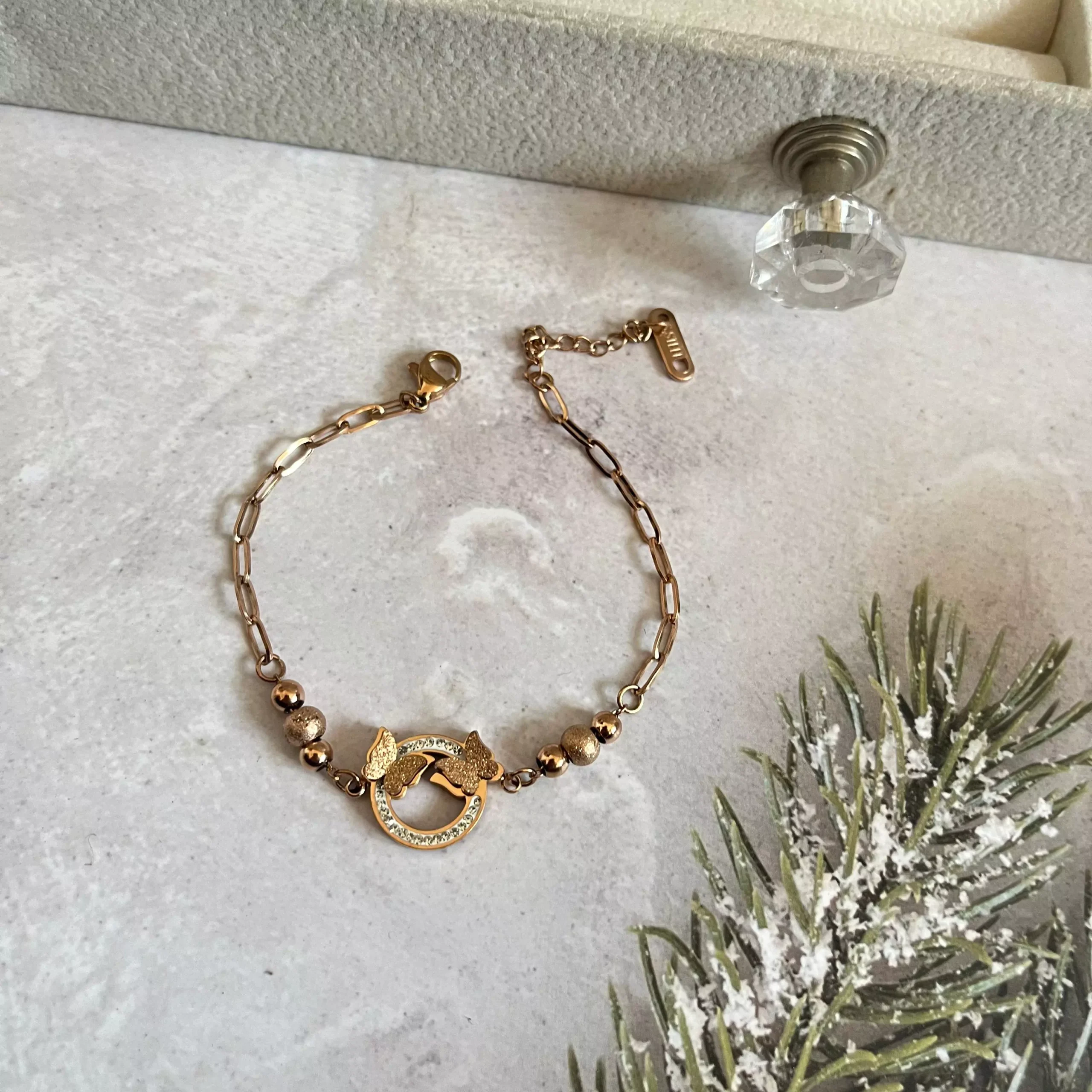 Bella Small Butterfly Bracelet 1