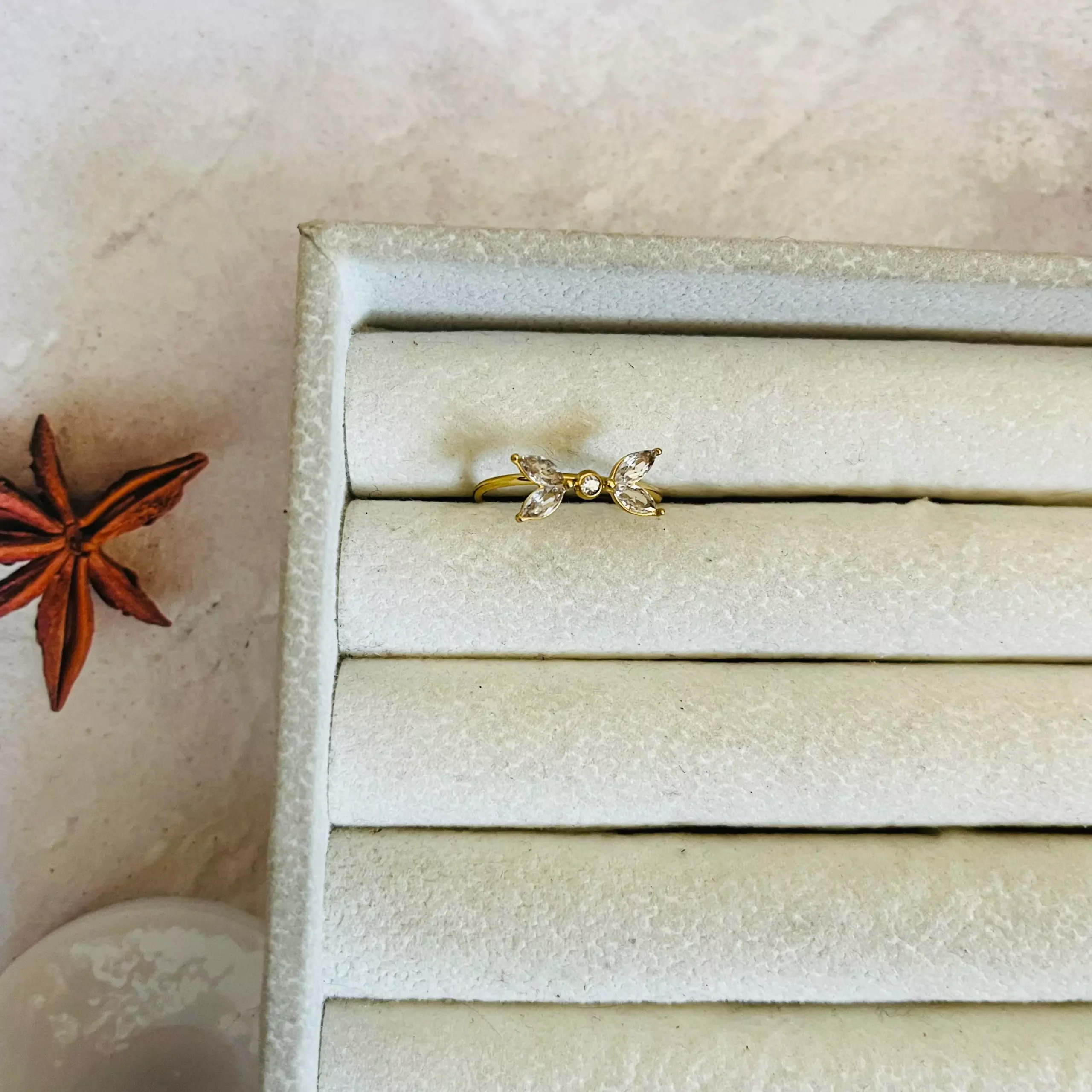 Classic Bow Ring – Pink