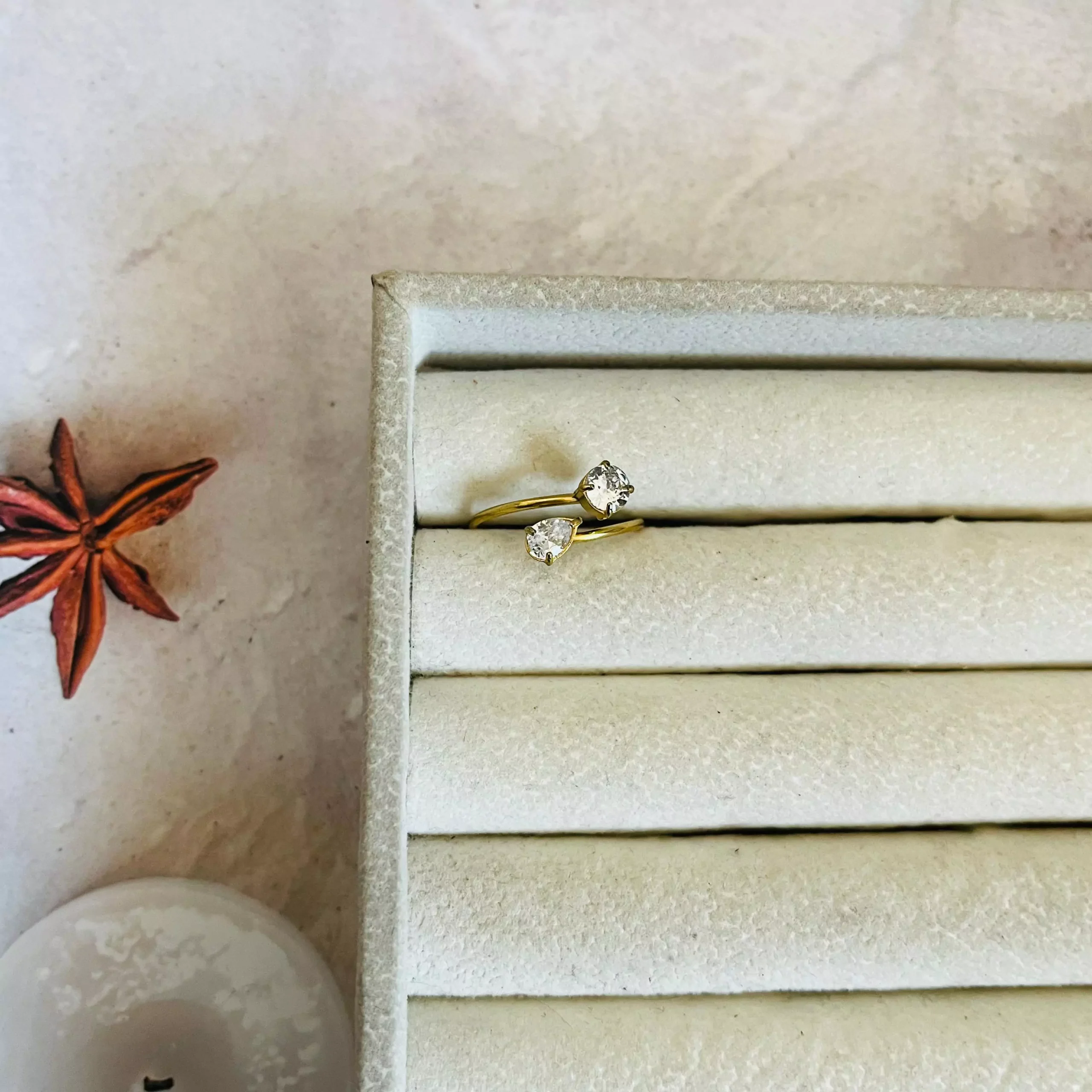 You and Me Adjustable Ring