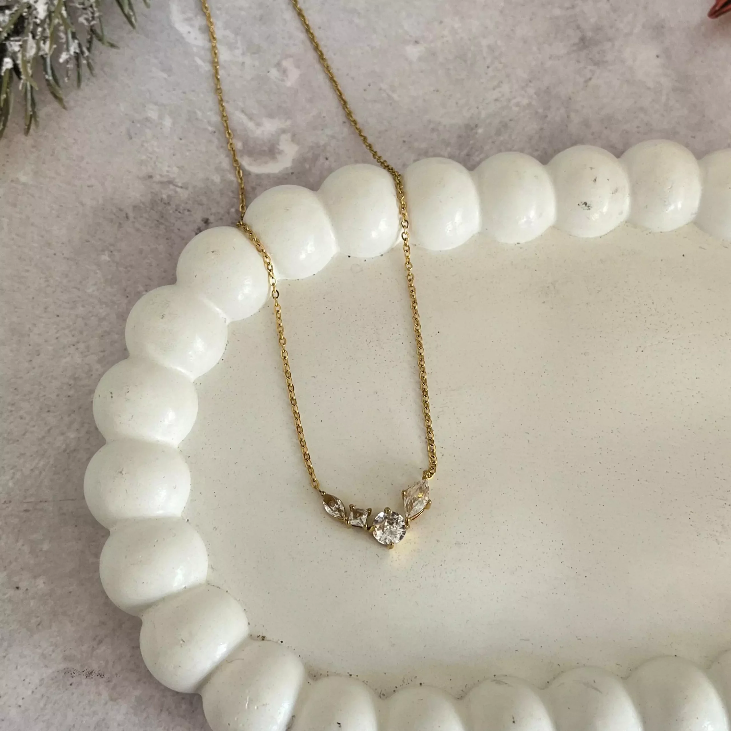 Caribou Crystal Necklace 1